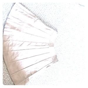 Khaki Sateen Full Skirt